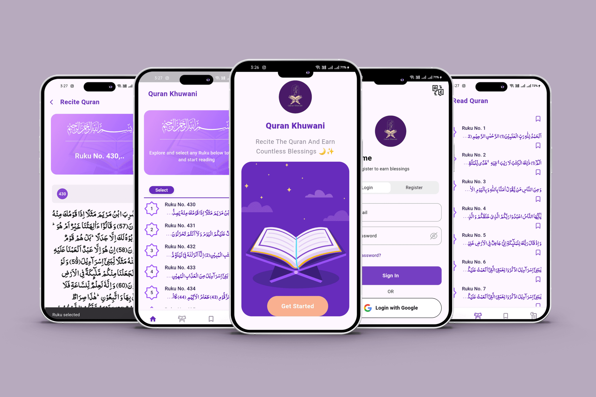 Quranic Recitation App